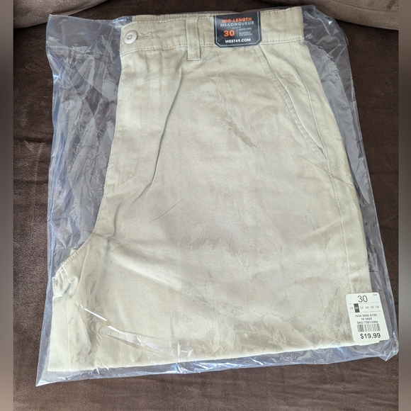 NWT West49 Men's Twill Chino Shorts bundle - Picture 8 of 13